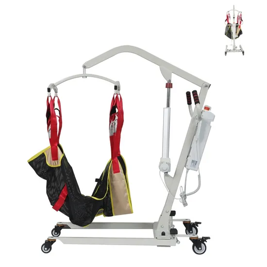 Foldable Patient 60cm Adjustable Height Transfer Aid Electric Type Patient Lift Enjoycare