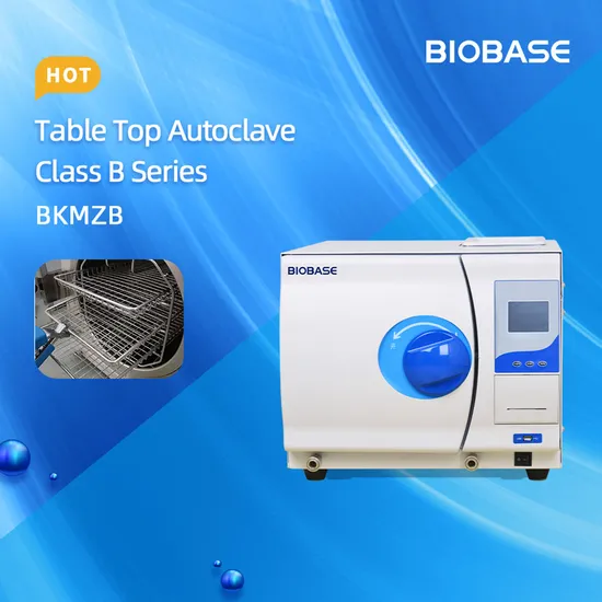 Biobase Table Top Autoclave Class N Series 18L 23L Table Top Autoclave Sterilizer