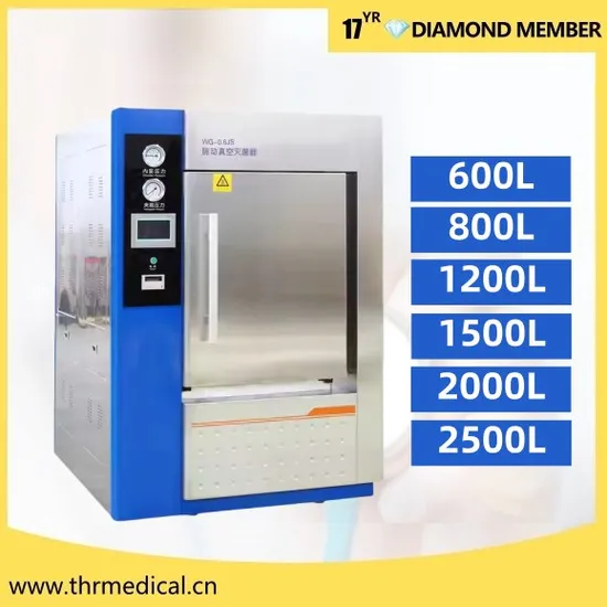 Cssd Medical Sterilization Solution Digital Large Display Pulse Vacuum Autoclave Price