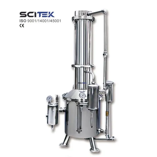 SCITEK 20L/h Water Distiller AC 380/220V countertop water distiller