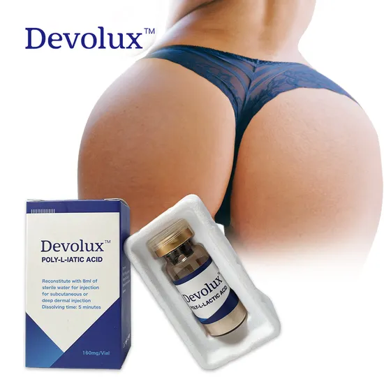 Devolux Plla Filler Powder Poly Lactic Acid Dermal Filler for Butt Enlargement Injection