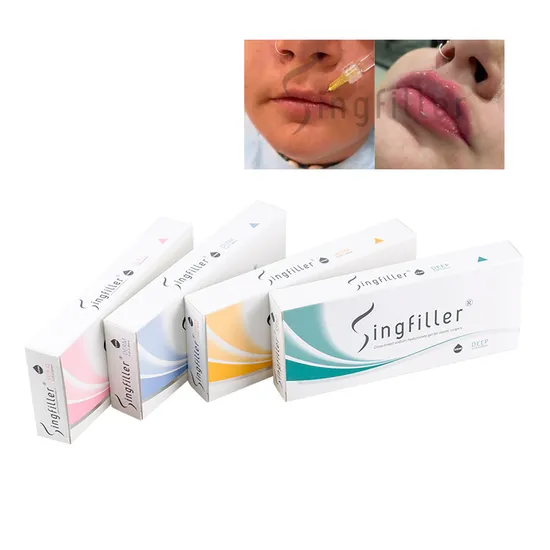 Singfiller Manufaturer Cross-Linked Hyaluronic Acid Dermal Filler Used for Plastic Surgery to Remove Wrinkles or Volume Filling