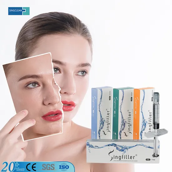 Singfiller Hyaluronic Acid Face Fillers Anti-Aging Injectable Dermal Fillers