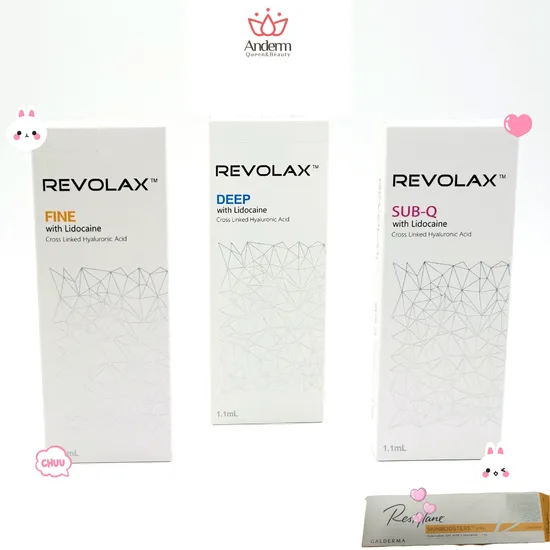 Dermal Filler Hyaluronic Acid Revolax Deep Filler Profhilo