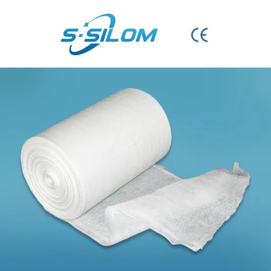 Disposable Gauze Bandage Medical Surgical Hemostatic Absorbent Cotton Gauze Roll