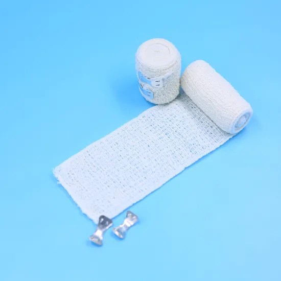 Disposable 5*4.5m/7.5*4.5m/10*4.5m/15*4.5m China Soft Cotton Crepe Medical Sports Bandage