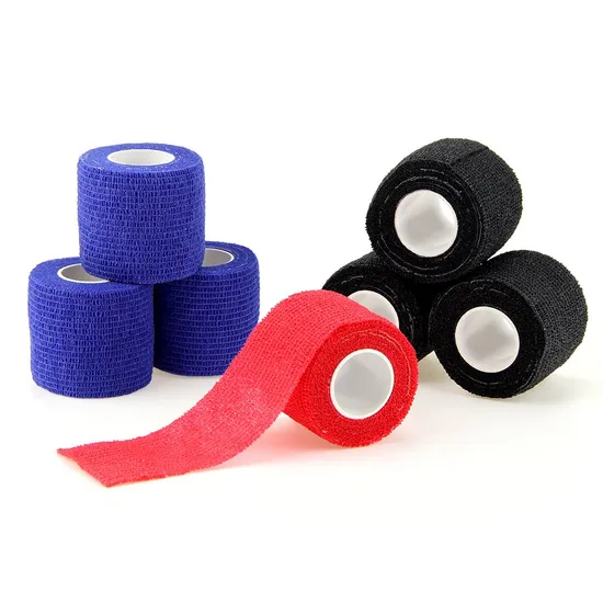 Pet Vet Wrap Cohesive Bandages Self Adhesive Bandage Non-Woven Elastic Sports Bandages for Wrist and Ankle Sprains Swelling
