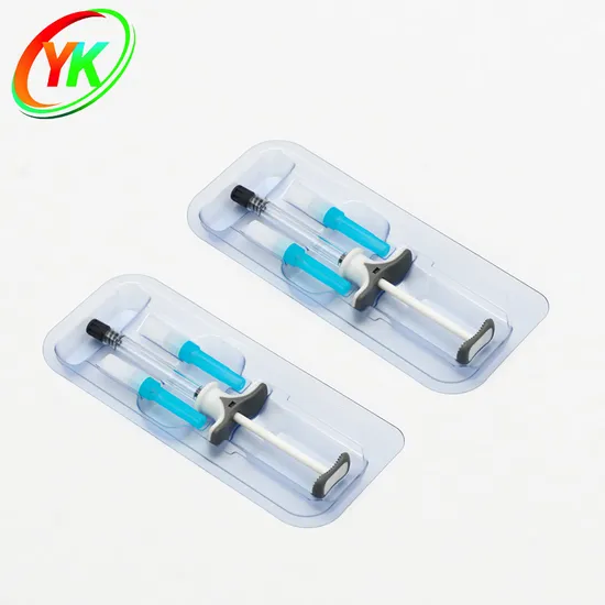 Borosilicate Prefilled 1ml Long Luer Lock Glass Syringes with Packaging