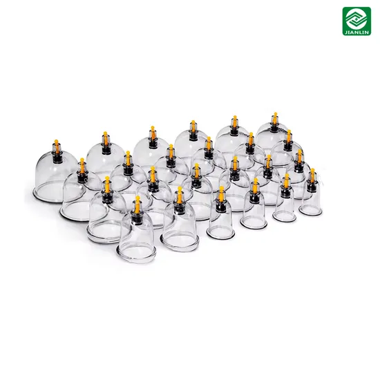 Plastic Vacuum Cupping Therapy Massage Cups Jars Cup Device