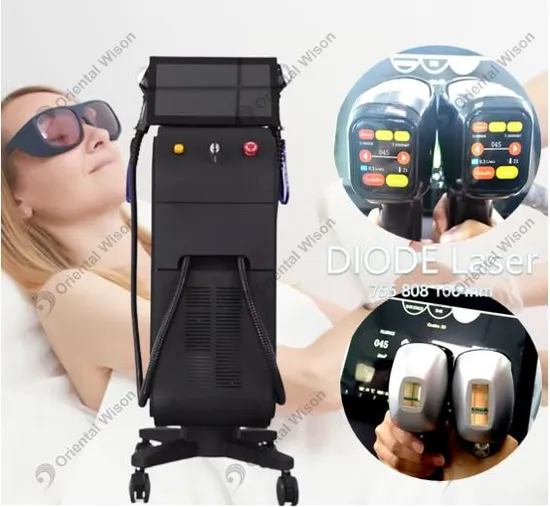 Best Price! 1600W with 16 Bars Diode Laser Hair Removal Machine Skin Ice Cooling Laser Hair Removal Machine with ISO CE
