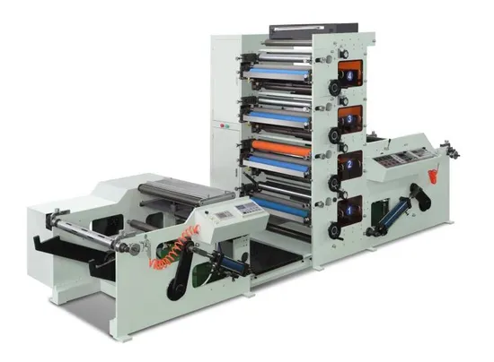 4 Four Colors Paper Flexo Printing Machine