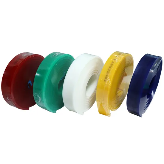 "V" Shape Polyurethane Double-Bevel Layer Squeegee Rubber Blade 65A 30X8 for Screen Printing