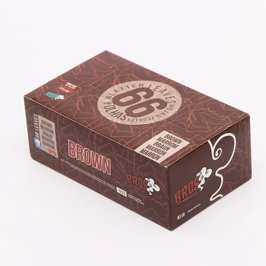 Smoking Paper 1 1/4 Brown Unbleached Rolling Paper