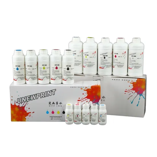 Water Based Dtf Printing Ink Dtf Pigment Ink for T Shirt Printing for Dtf Printers with Factory Price
