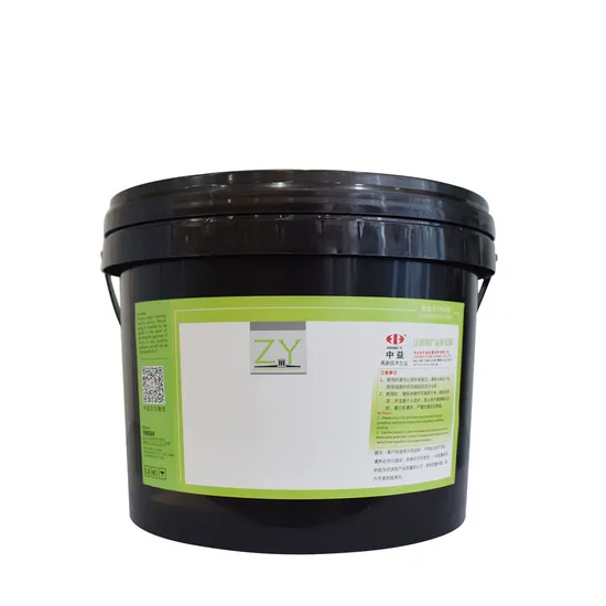 Zhongyi UVC Series UV Ink for PVC, Pet, ABS, BOPP, PS Treated PP, PE, Acrylic Substrates