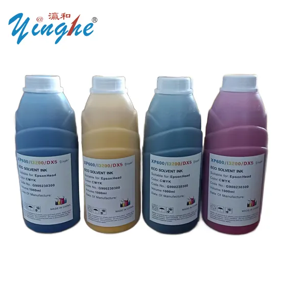 Yinghe Eco Solvent Ink for Banner Printer 1000ml=1L