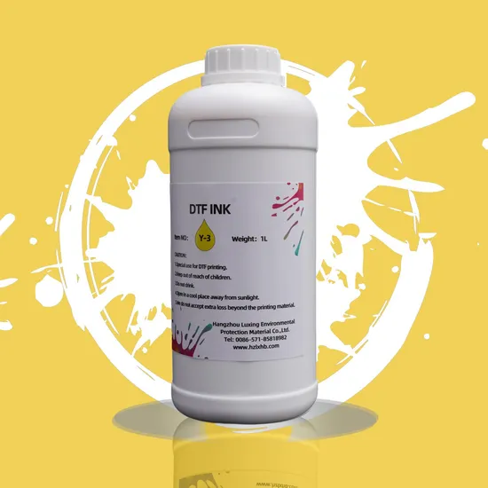 Unewprint 1000g High Quality Dtf Yellow Ink for Dtf Transfer Film Printing