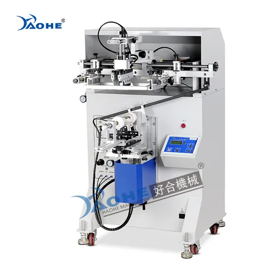 Serigrafia Maquinaria Cylindrical Silk Screen Printing Machine Silk Screen Printer for Bottles/Cups