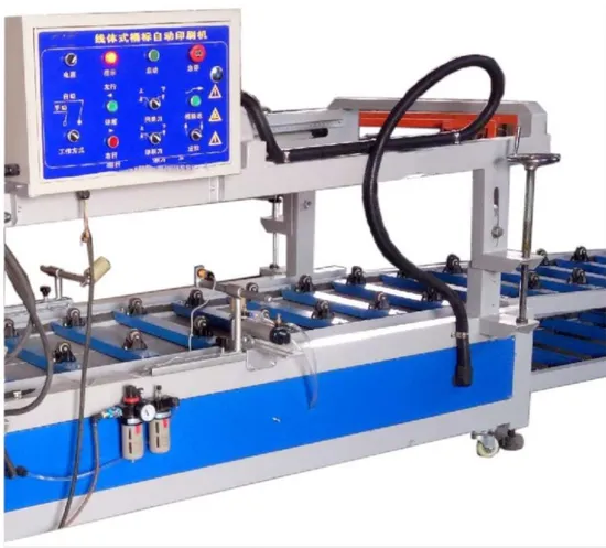 Automatic Multiple Colour Silk Screen Printing Machine for Conical Cylindrical Steel Drum Barrel