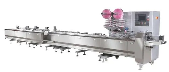 Cookie Wafer Biscuit Chocolate Horizontal Sealing Air Pillow Packing Wrapping Machine