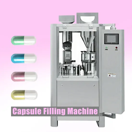 Wholesale Price Pharmaceutical Equipment Automatic Hard Gelatin Capsule Filling Production Line Electric Rotary Capsule Filling Manufacturing Machine