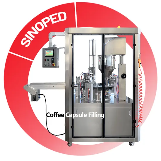Customizable Coffee Capsule Filler High Speed Precision Multi-Function Coffee Capsule Filling Machine