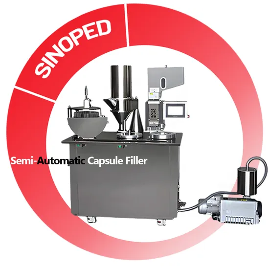 Semi Automatic Capsule Filling Machine Pharmaceutical Capsule Filler Capsule Making Machine