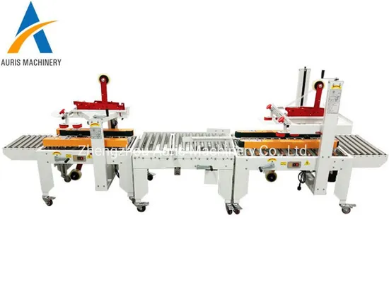 Electric Express Warehouse Use Carton Sealing Machine up-Down Adhesive Tape Carton Box Sealer