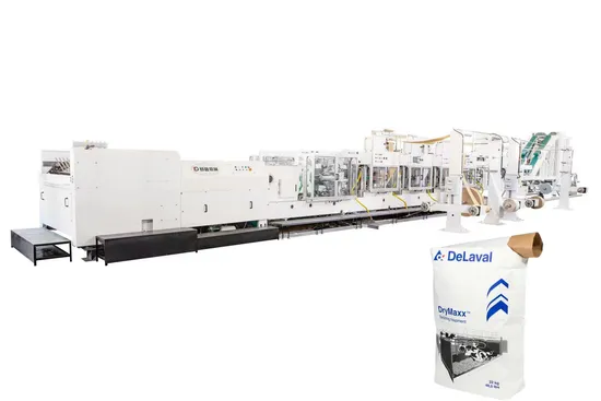 Valve Paper Bag Making Machine Kraf Paper Bag Making Machine Paper Bag Machine