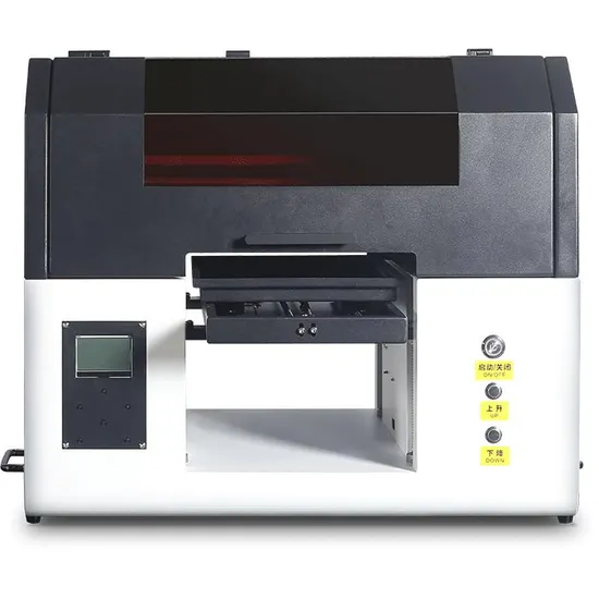 Multifunction A4 Size UV Printer Flatbed for Bottle Phone Case