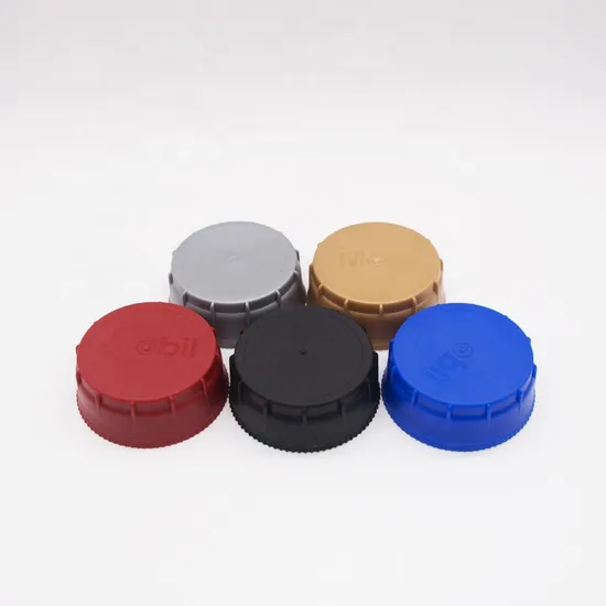 Hot Sale PP Plastic 42/57/60mm-410 Motor Oil Bottle Cap Lubricant Engine Oil Bottle Cap Tamper Evident Lid Pilfer-Proof Cover