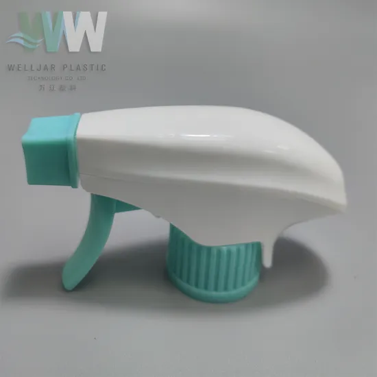 Yuyao fashion Design 28mm 400 410 415 28/410 All Plastic Trigger Sprayer for Household Cleaning Dispenser