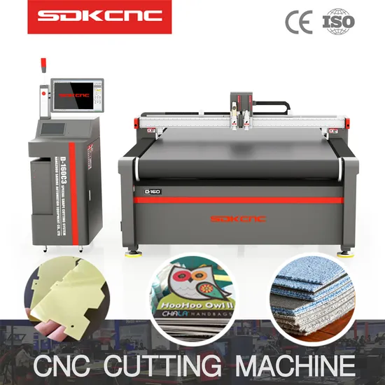 CNC Oscillating Knife Kiss Cut Sticker Label Cardboard Cutting Machine
