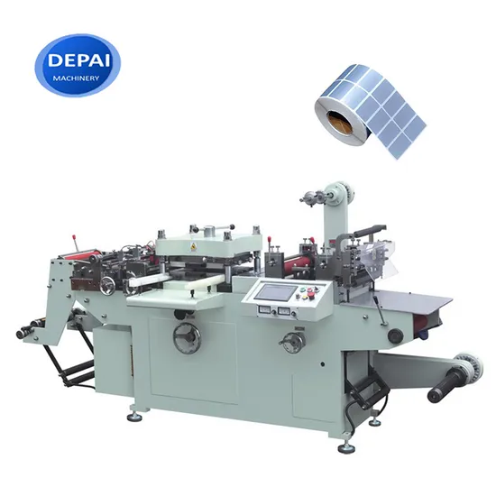 Width 350 420mm Flat Bed Die Cutter Automatic Flexo Printing Labels Die Cut Cutting Machine