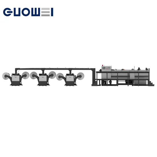 Roll to Sheet Cutting Machine Sheeter with 6 Unwind Stands 1400mm Cutter