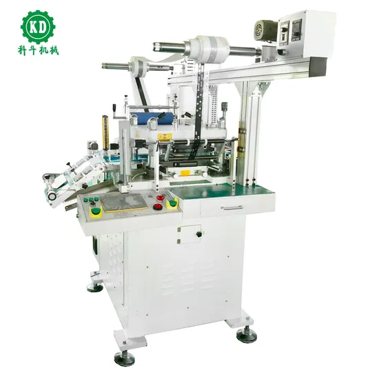 Asynchronous Adhesive Flatbed Tape Die Cutter Machine