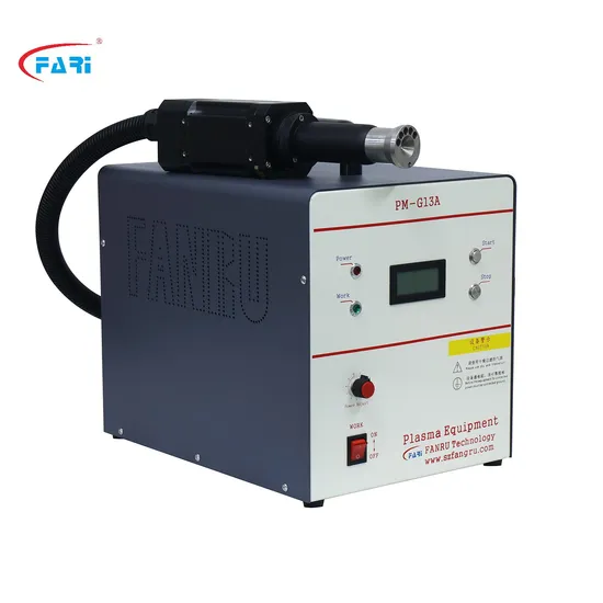 Single Rotary Nozzle Plasma Surface Treatment Machine for Plastic and Glass