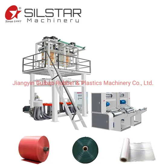 Double Heads PE Film Blowing Machine