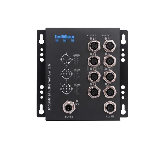 Inmax Waterproof Ethernet Switch with 8 Port for on-Board