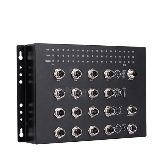 Inmax Manufacturer M12 Switch IP40 9V 12V 24V 36V with 16 Port