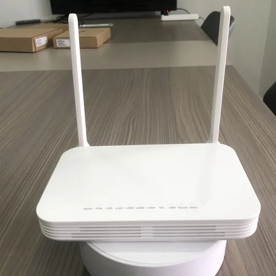 Factory Direct Sales Gpon 4ge Ax Dualband Eg8145X6 ONU Fiber Optic Network 2.4G and 5g Modem Route 4ge+1tel+2USB Eg8145X6 Ont