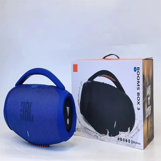 Super Quality Wireless Waterproof for Travel Booms Box 3 Mini Small Portable Bluetooth Speaker