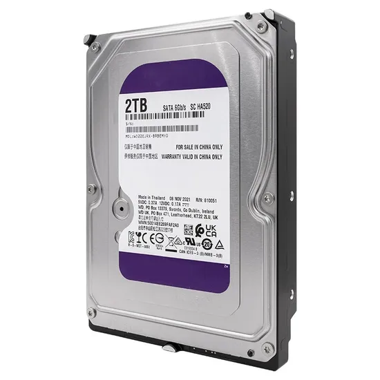 2.5 3.5 SATA HDD Wd Hard Disk for CCTV Camera Laptop