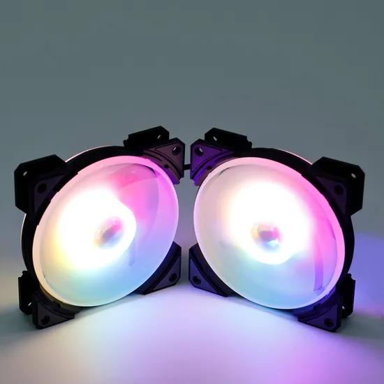 S4-Y01 120mm 9 Brades Computer Cooling Fan with Five-Color Fixing