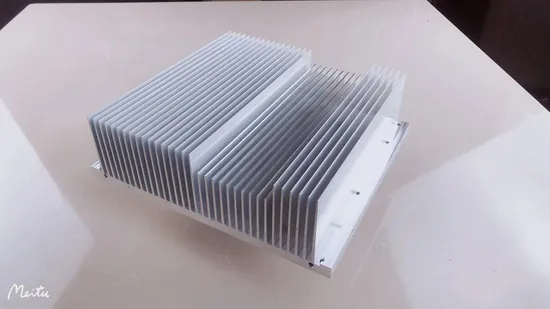 OEM Dense Fin Extruded Aluminum Alloy Heat Sink
