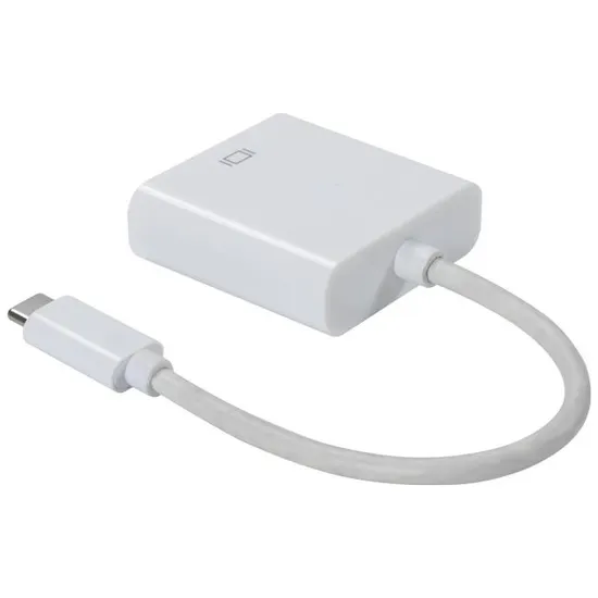 USB Type-C Male to dB15 VGA Female Cable Adapter
