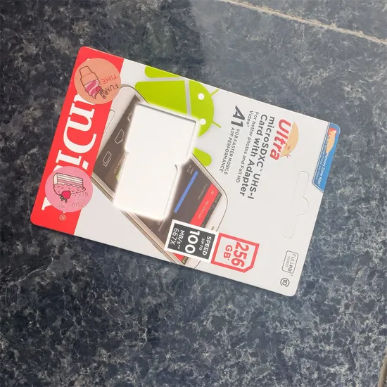 Wholesale 1: 1 4GB/8GB/16GB/32GB/64GB/128GB/256GB/512GB SD Flash Memory Card