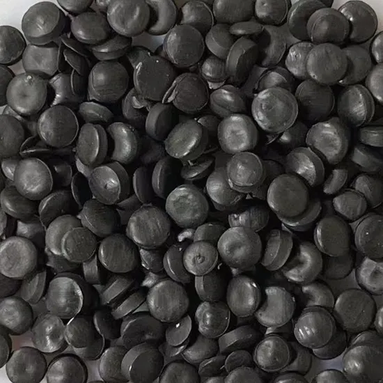 Pipe Grade Virgin Recycled HDPE PE100 Black Granules HDPE PE 100 Resin High Density Polyethylene Pellets