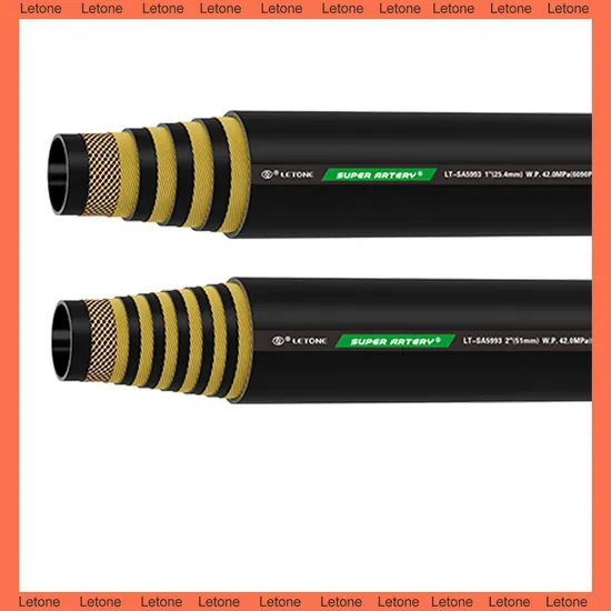 Lt SA5993 Good Hydraulic Hose Suppliers Nsr SAE 100 R2 En 853 for Demanding Environmental Use Requirements 1" 1/2" Hydraulic Hose Price Oil Rubber Hose