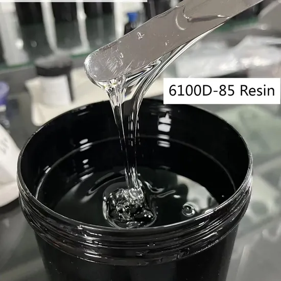 Wholesale Transparent Liquid Good Hardness UV Epoxy Resin Oligomer for Paper Glossing